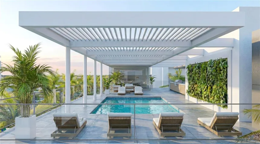 Rooftop Terrace with Social Lounge