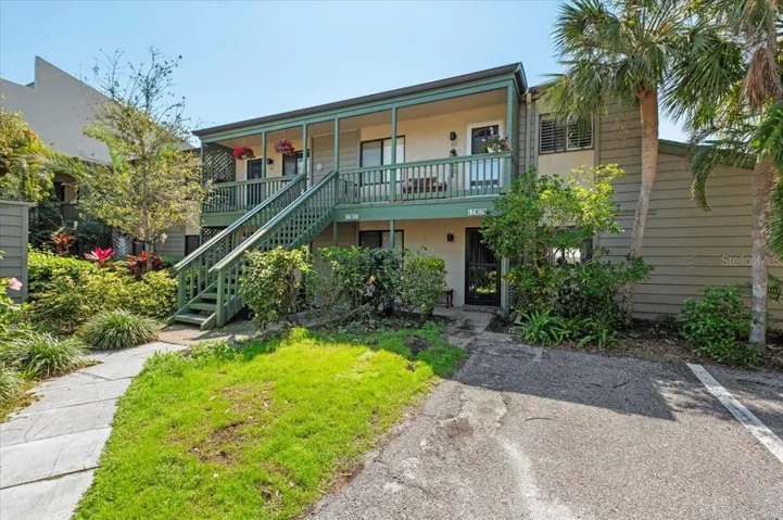 Front view of condo