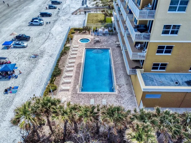Aerial Pool View