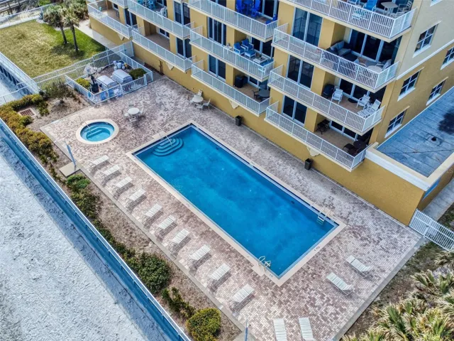 Aerial Pool View