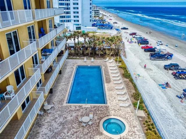 Aerial Pool View