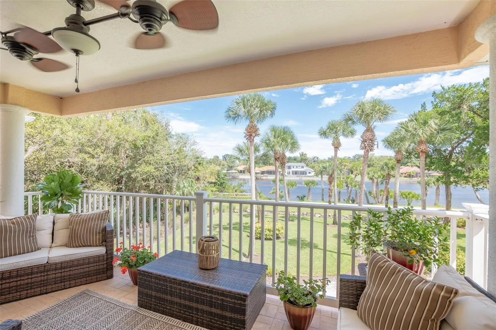 2nd floor lanai with Intercoastal view