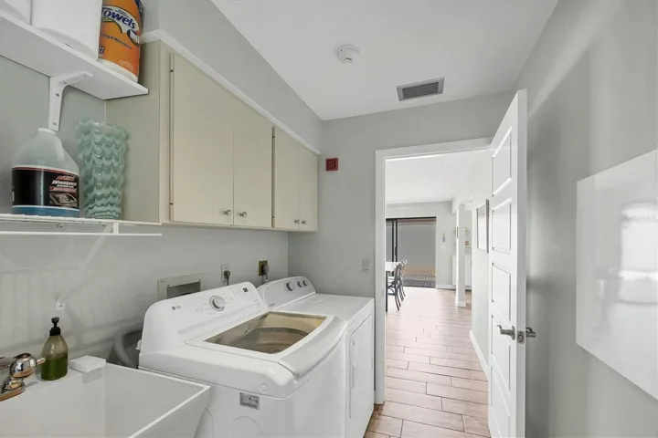 Indoor Laundry Room
