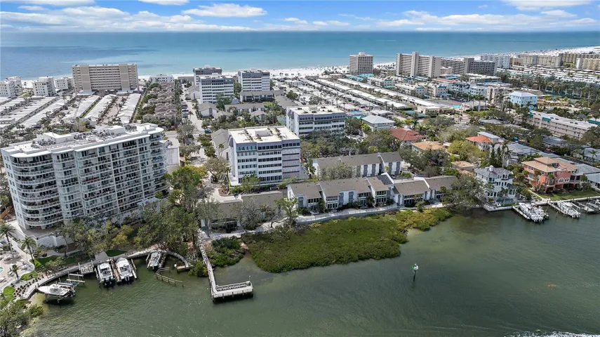 Beautiful view looks out on the Intracoastal