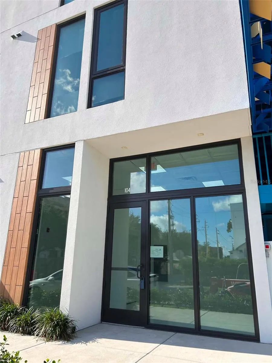 Unit 104 Entrance