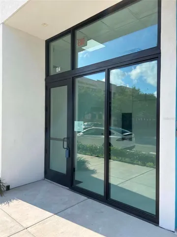 unit 104 Entrance