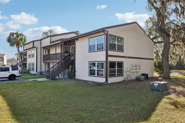 Front of Building Unit is top window set