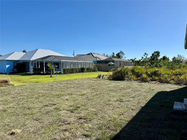 back yard