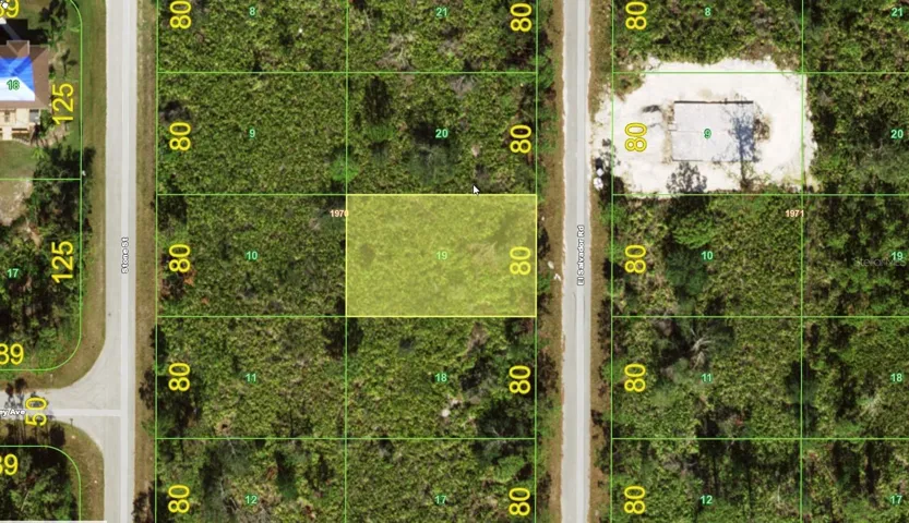 Standard 10,000 sq. ft. lot with public water available.