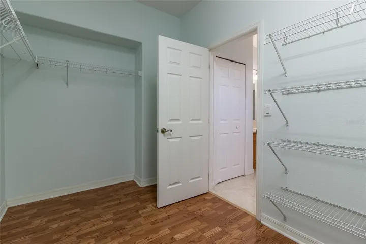 Master Bath walk-in closet