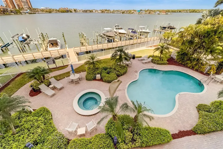 Pool and Hot Tub Area