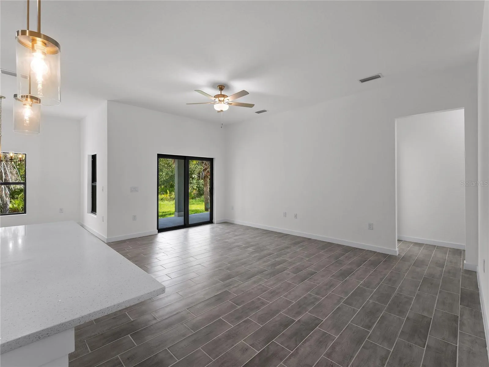kitchen/living room