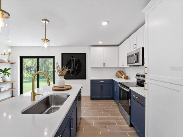 Virtually Staged Kitchen