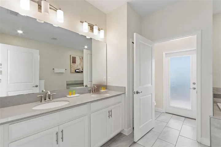 First Floor Primary bathroom