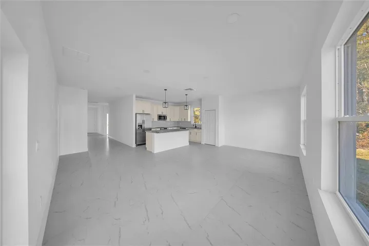 Kitchen and Living Room