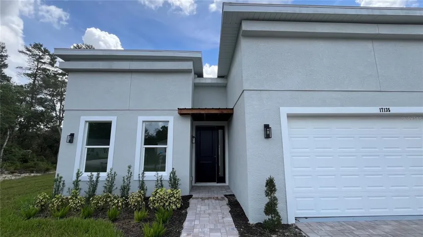 House front.