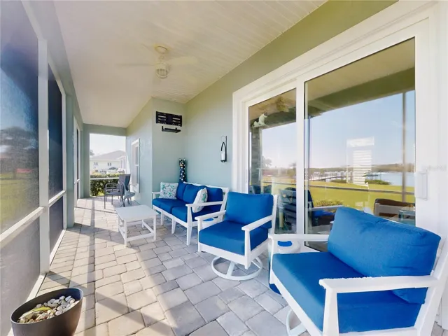 Riverfront Screen Porch off Living Room