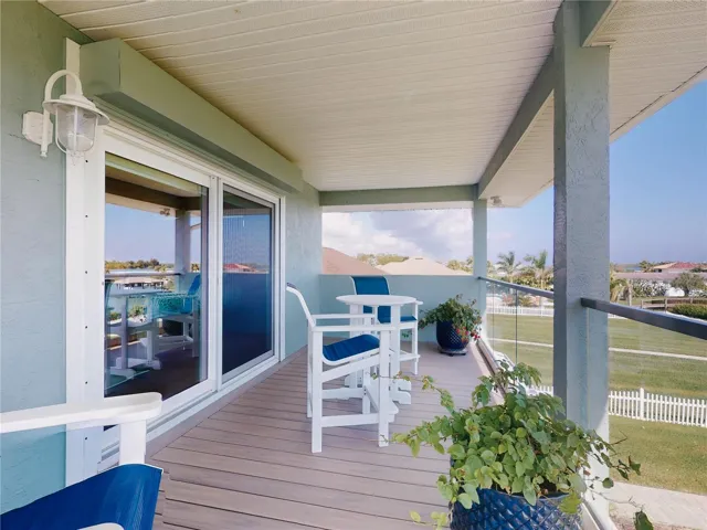Balcony off Primary  Bedroom
