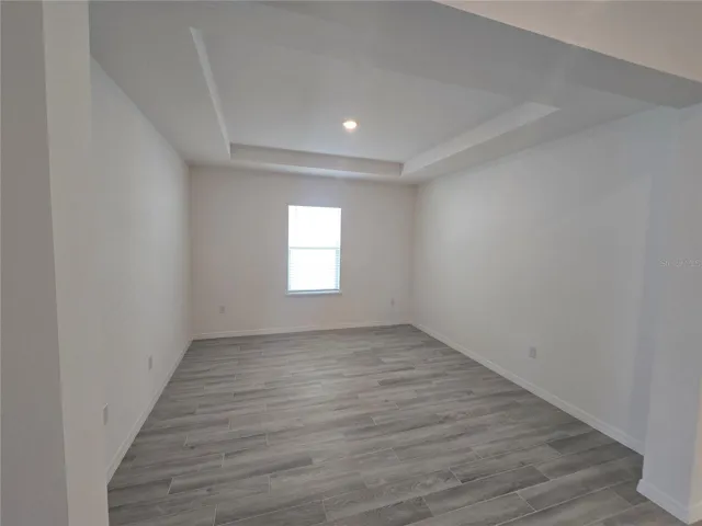 Dining Area/Flex Space with Tray Ceiling