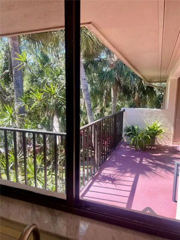 View from 1 of 3 kitchen windows