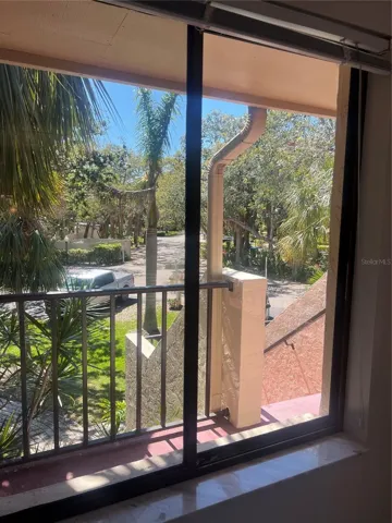 View from 1 of 3 kitchen windows