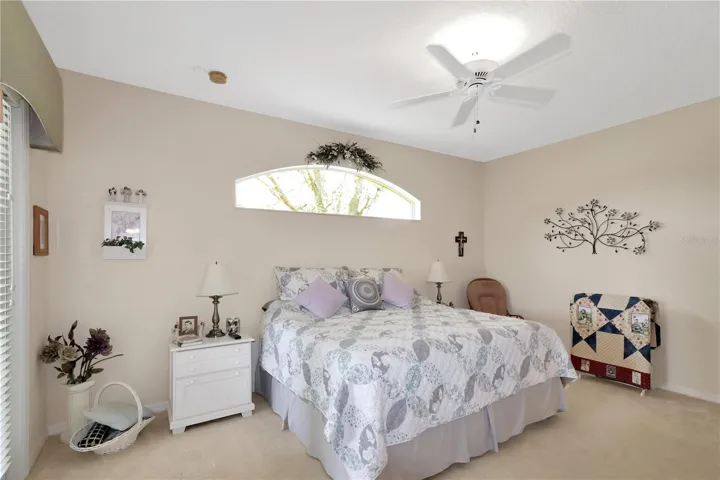 Primary suite is on the lower level
