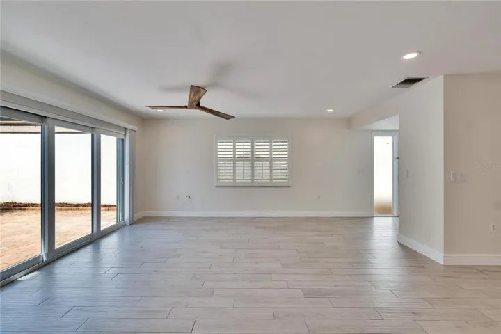 Great Room w/Sliders to Patio