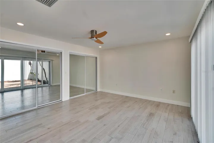 Primary Bedroom w/Sliders to Private Patio area