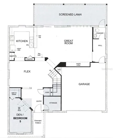 Floor plans created by the seller.