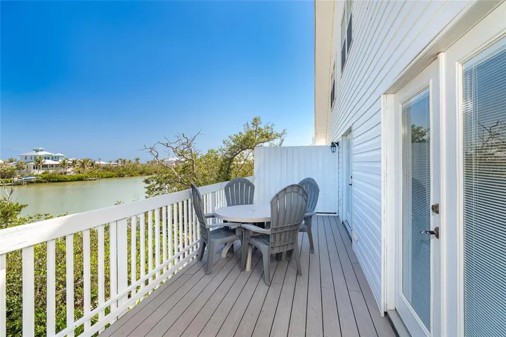 Deck off Guest Bedrooms and Bocilla Lagoon.