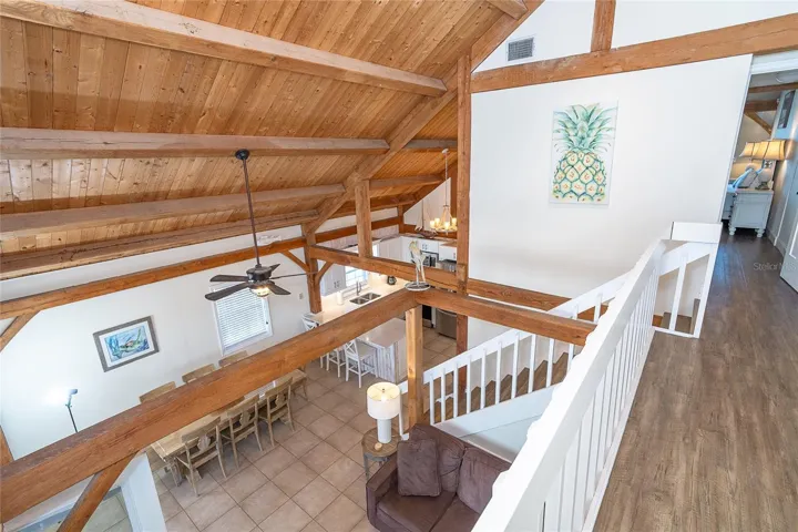 Second Floor Overlooking Living Area.