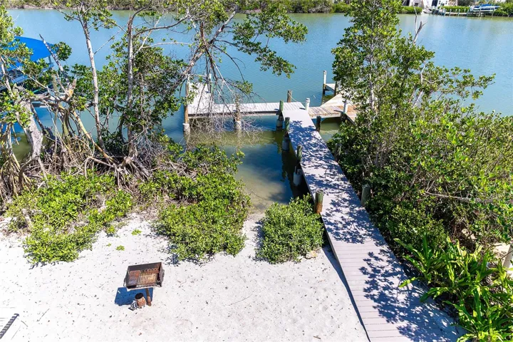 Walkway to Dock and Dock.