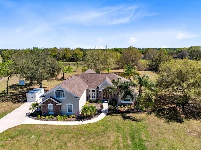 Pool home situated on 2.25 ACRES!