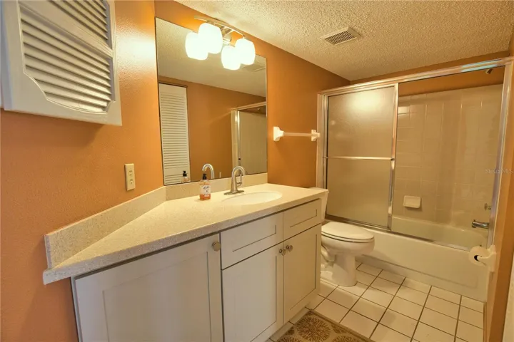 Guest Bathroom with tub & shower