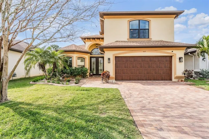 Resort-like curb appeal