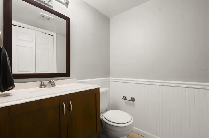 downstairs half bath