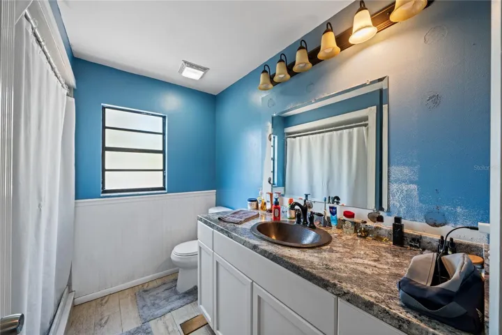 Apartment upstairs bath