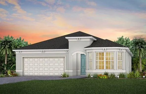 Exterior Design. Artistic rendering for this new construction home. Pictures are for illustrative purposes only. Elevations, colors and options may vary.