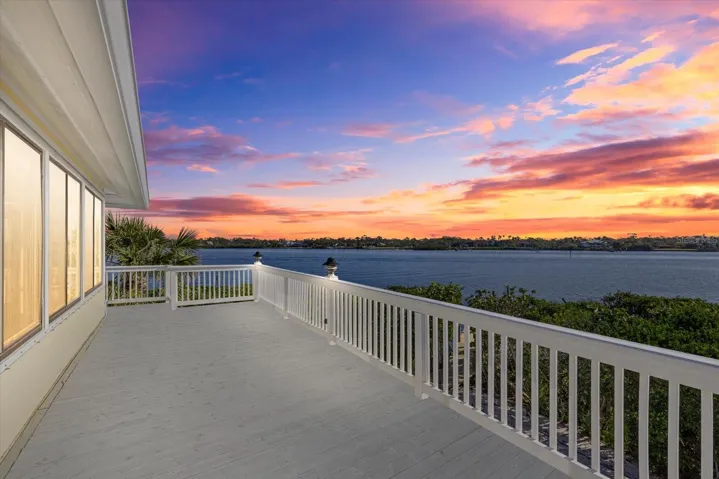View of the Intracoastal Waterway from Back Porch