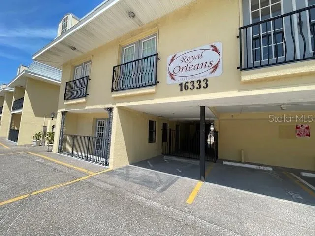 Front of Building Facing Gulf Blvd.