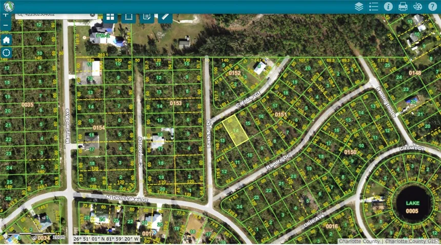 28071 Calobar Ct, Punta Gorda, Florida 33955, ,Land,For Sale,CALOBAR,C7507321