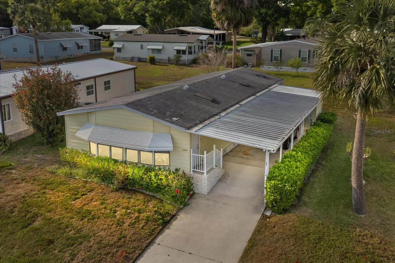 Overhead Front View