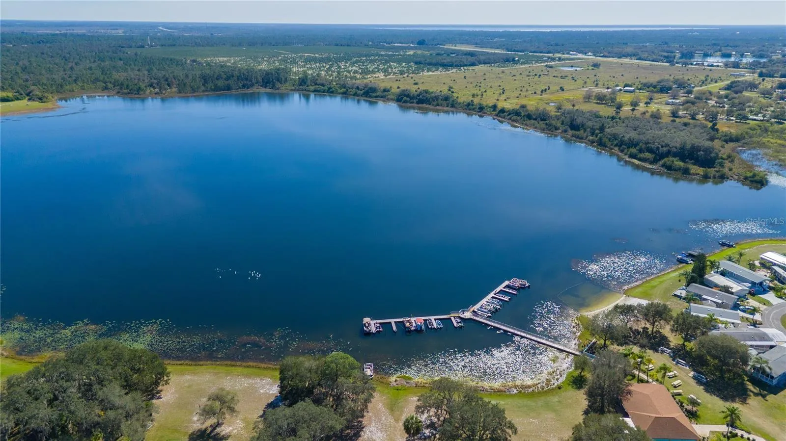 Community Marina and boat dock, boat slips are rentable!