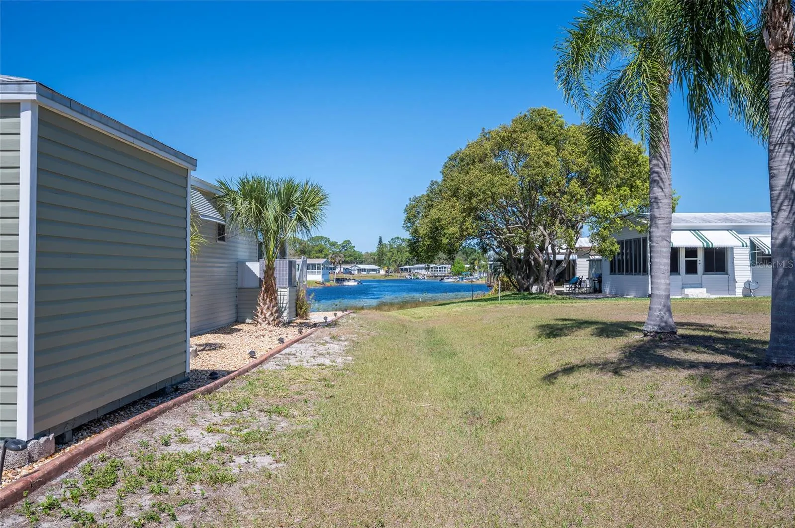Side yard/ greenway - giving you the feeling of more space