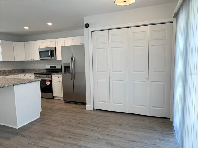 Kitchen with Laundry Closet