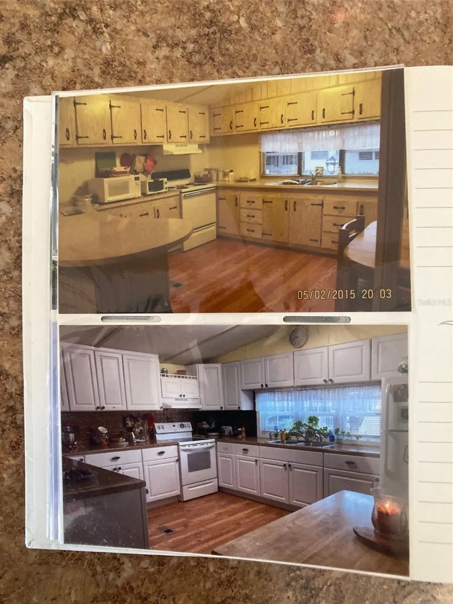 Kitchen - Before and After Remodel