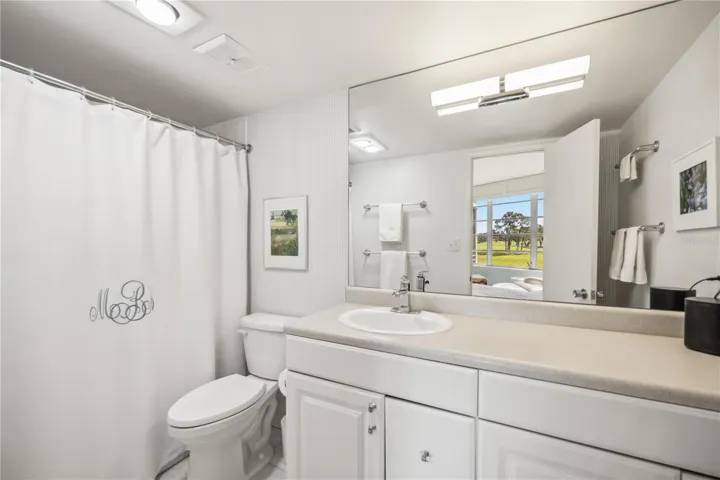 Primary bathroom with large shower