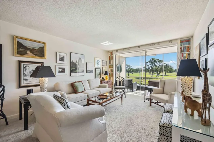 Living room with incredible views