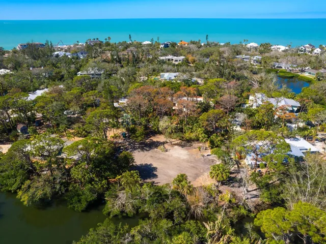 Gulf side aerial view