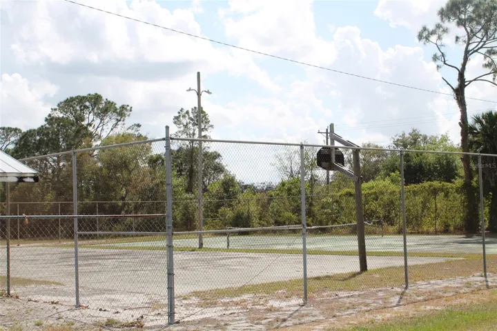 Basketball, Tennis and Shuffleboard Courts.